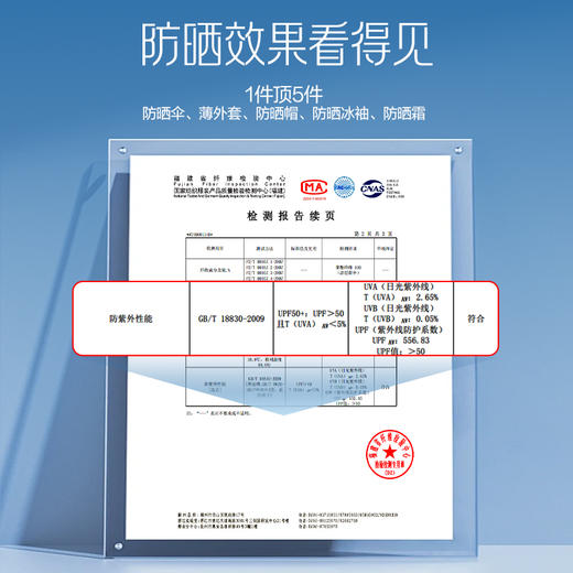 柒牌防晒衣男夏季新款防紫外线暗格纹提花防晒服户外休闲连帽外套128K71230 商品图3