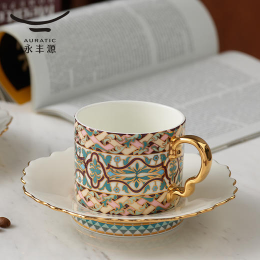 【6F】国瓷永丰源 紫金华彩4头茶咖杯 商品图1