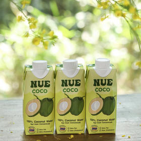 NUE纽尔可可纯椰子水 | 富含天然电解质鲜椰汁一样自然鲜甜 | 泰国原装进口