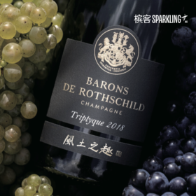 Barons de Rothschild Champagne Triptyque 2018 罗斯柴尔德风土之趣艺术限量版年份香槟