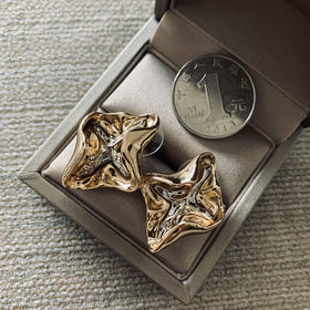 “抽象家”金色耳钉 非质量问题不退不换