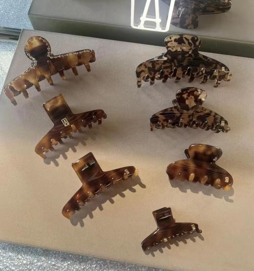 福利款   亚历山大系列   纯货！醋酸板材抓夹  一字发夹 全套包装可送礼 商品图1