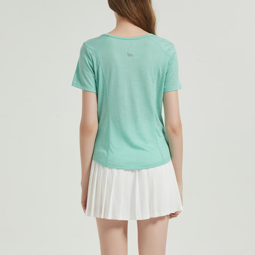 woolikin·Urban Sprint 女士美利奴羊毛运动上衣|VICUNA® WK24001 商品图6