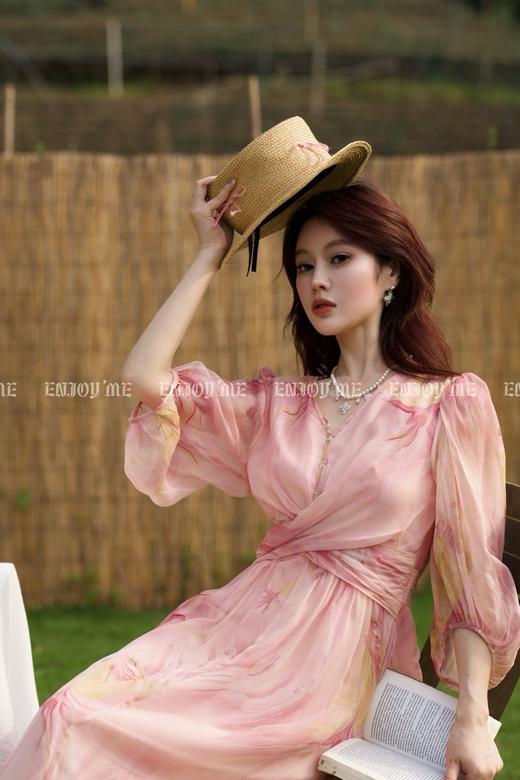 【门店同款】ENJOY夏季气质晕染连衣裙 162347218 商品图8