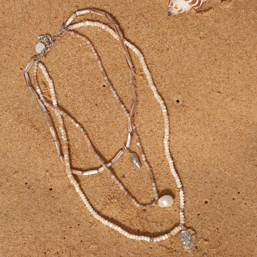 lost in echo2025夏季新款时尚手工复古金币度假多层叠戴长项链女 商品图0