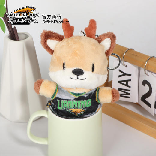 【官方正版】辽宁飞豹男篮｜卡通球员毛绒挂件可爱周边杨鸣继伟 商品图1