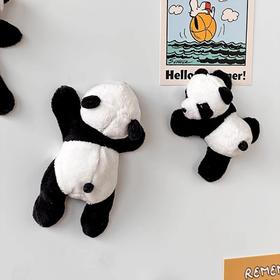 【毛绒熊猫冰箱贴】卡通熊猫可爱创意便利贴特色旅游纪念品