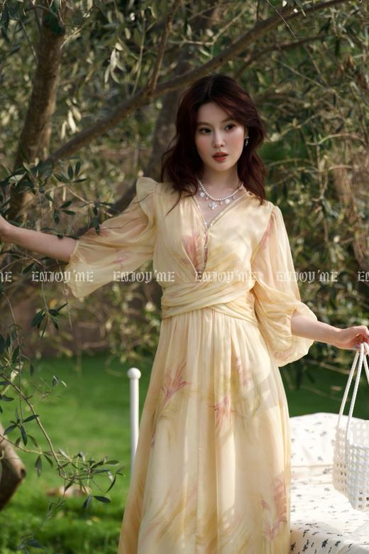 【门店同款】ENJOY夏季气质晕染连衣裙 162347218 商品图1