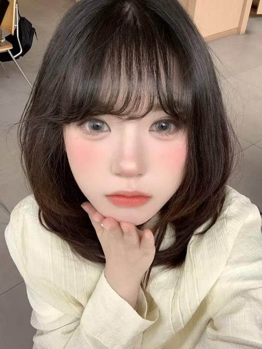 【大直径】PUFF GIRL-牛乳奶泡 灰-14.5mm【半年抛 度数0-800度 含525/575】 商品图1