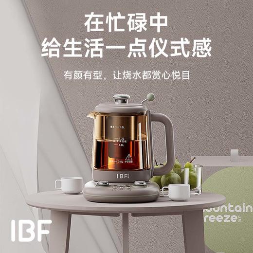 IBF艾博菲艾博菲山风侘寂养生壶双旋扭1.5L【K】 商品图1
