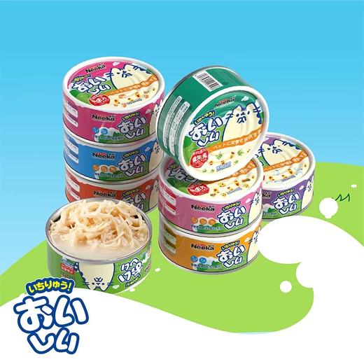 呢咔 犬猫通用 鸡丝浓汤补水零食罐头 85g/罐 多种口味随机发货 商品图8