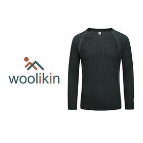 woolikin·VitalFlow 男士美利奴羊毛无缝-体户外长袖VICUNA® WK24005