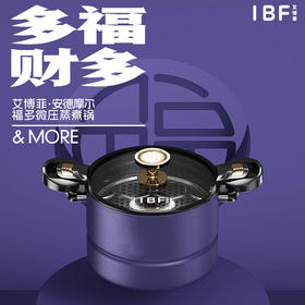 IBF艾博菲艾博菲安德摩尔多福多财微压蒸煮锅【K】