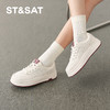 星期六轻便透气舒适小白鞋SSD1112457 商品缩略图3