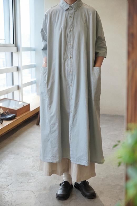 AEQUAMENTE 衬衫领连衣裙 商品图5