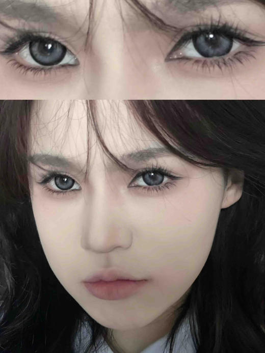 【日抛美瞳】 虎纹鲨Sincecon  |  大直径14.5，着色直径13.9 基弧8.8 含水43％  |【同品牌多盒购买更划算，具体活动可以咨询在线客服】大直径混血日抛 商品图4