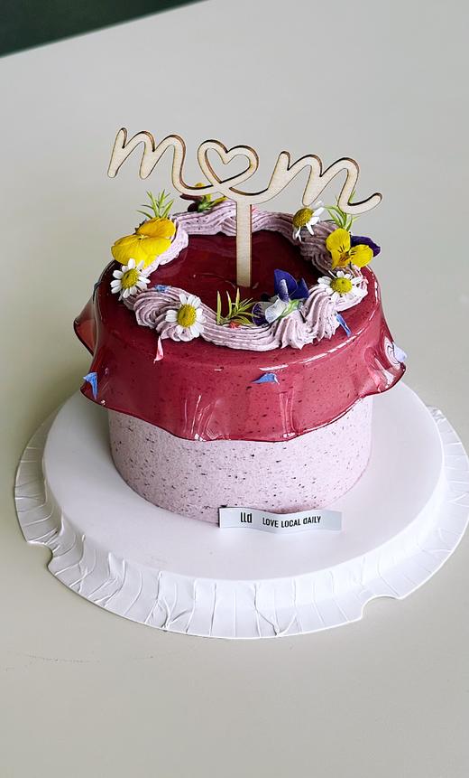 优雅“裙摆”【可以不要mom插牌】·奶油蛋糕 商品图3