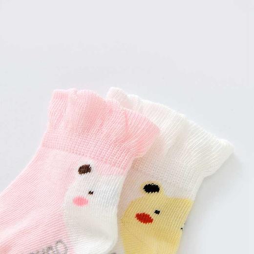 英氏婴儿袜子2双装松口袜四季短袜 YIWAJ11028A01 YIWAJ11029A01 商品图2