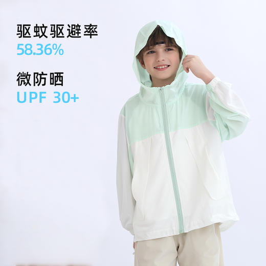 【2025夏季新品】 龙之涵  亲子款“超轻凉”吸湿排汗驱蚊衣 水洗50次后趋避率良好 吸湿排汗 速干A类标准 商品图3