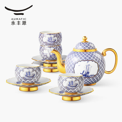 【6F】国瓷永丰源 四海升平10头中式茶具 商品图1
