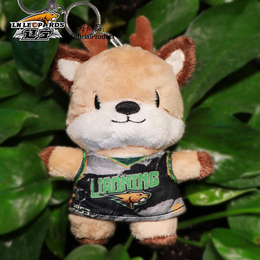【官方正版】辽宁飞豹男篮｜卡通球员毛绒挂件可爱周边杨鸣继伟 商品图2