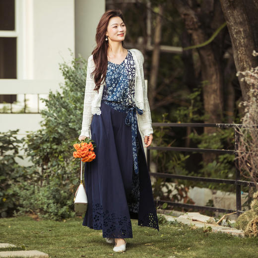 【林栖设计小店】（现货）【林栖推荐】小凉衫白色花边镂空优雅2025夏季新品披肩开衫外套女N1952468 商品图4