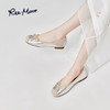 REEMOOR春夏新款小香风圆头平底鞋 小香风蛋卷鞋 商品缩略图2