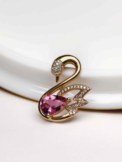 小天鹅项链吊坠 商品图2