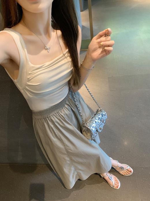 ☀️Woo！ 黑金凉鞋真的很有杀伤力耶！🌈【度假风细带夹趾金属扣粗跟凉鞋006-8】有一种高贵精致感！！🌟 【品牌直发】清凉夏日1折秒杀❤️！！！ 商品图7