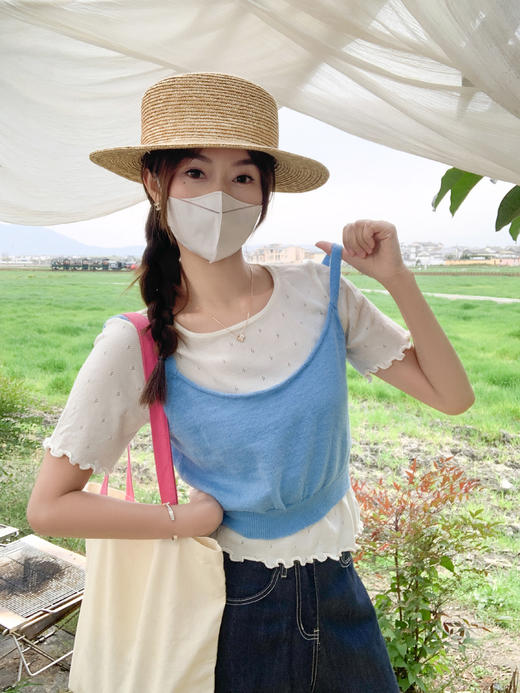 【110元任选3件】现货秒杀！卖完下架不再补 ！微信粉丝打折价！！针织吊带背心 商品图8