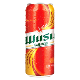 【亚欧超市】乌苏啤酒500ml/听