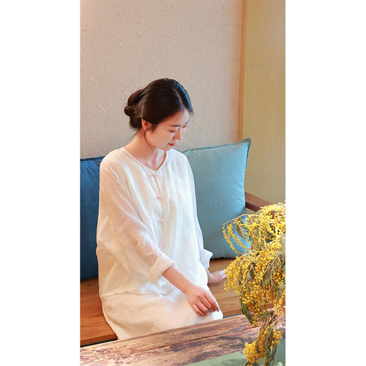 【抖音专属】新中式上衣（25710223铃兰-结缘款） 商品图1