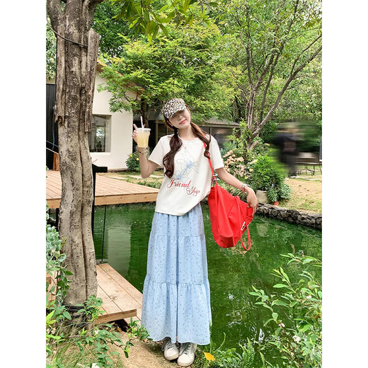 <曾小咸推荐>3.30现货秒杀 ！微信超特价！花朵印花短袖T恤 日常109.99 立减50 秒杀59.99！！ 商品图4