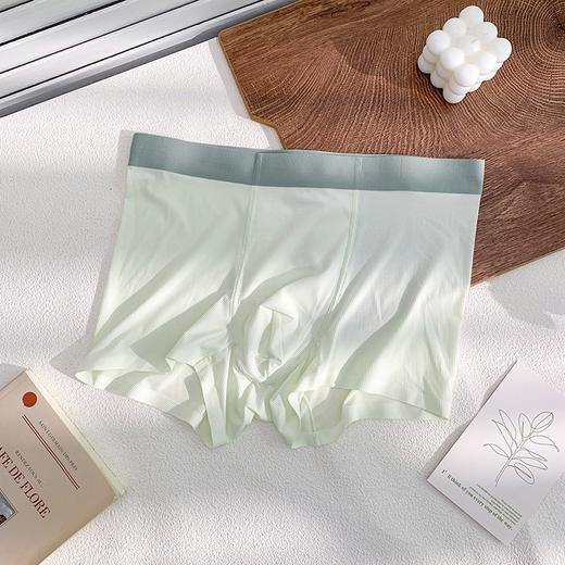 【挑战夏日极限 无惧炎热】凯俪思华夫格无痕冰丝男士内裤运动青年平角冰丝内裤男裤衩 商品图7