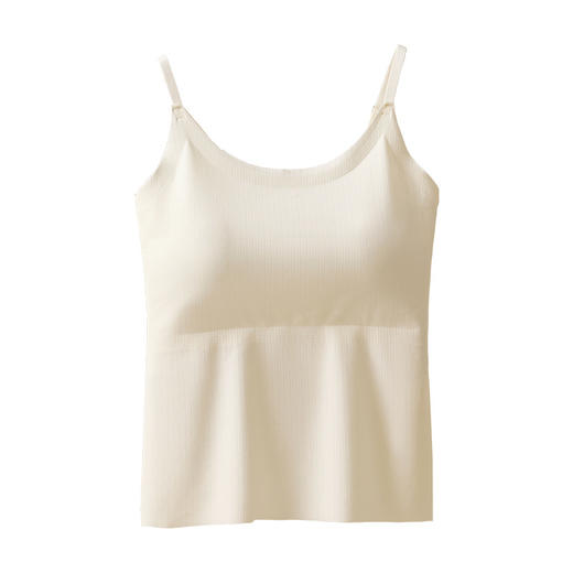 雀说丝吊带背心美背内衣带胸垫一体内搭无痕打底外穿上衣AL158 商品图4