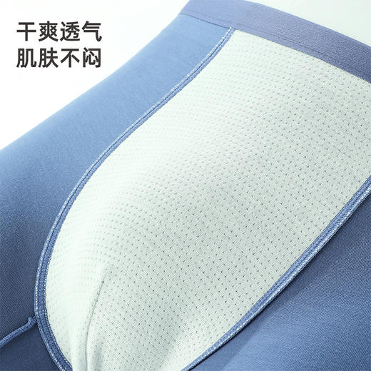 雅黛俪男士平角裤2025夏季新款无痕薄款青年男生短裤四角裤高弹 商品图1