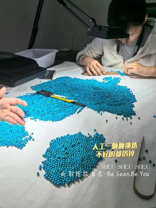 ✨夏日的入场券【天然绿松多宝石项链】新中式多宝绿松石项链 春的气息扑面而来!戴上绿色项链去感受万物的苏醒，去追逐那一抹绿意 商品图7