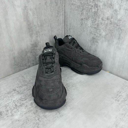 夏季特惠💰620 Triple S 巴黎世家复古老爹鞋 牛仔布 原纸板楦头开发 商品图1