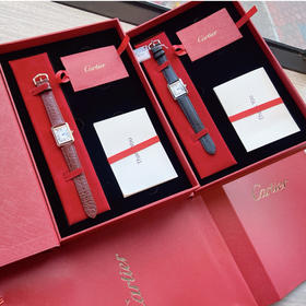 韩国单 ！卡地亚独家腕表！三色！自动感应保修卡卡家坦克-solo 系列腕表手表 带礼盒可送人