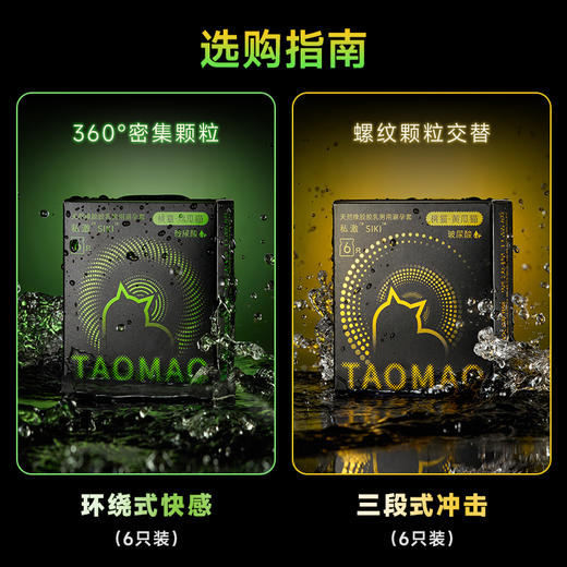 【 618大促提前购】SIKI私激螺纹颗粒套上线 玻尿酸超薄避孕套水润易清洗 商品图3