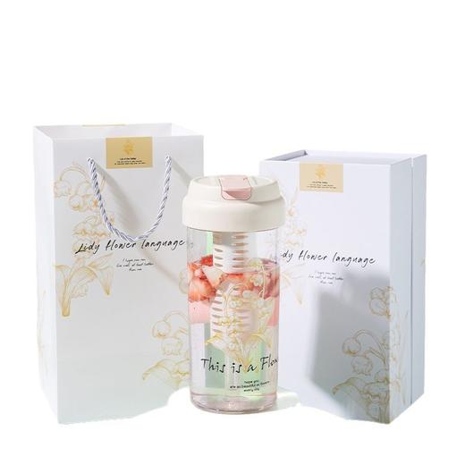 【透心凉爽，夏日佳选】情人节礼物 送女友高级感水杯 夏季实用果茶杯 高颜值伴手礼 生日闺蜜-QQ 商品图4