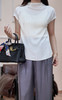 白XL1臣禾	【涟漪真丝T】不对称领短袖T恤	JZ252050138 商品缩略图3