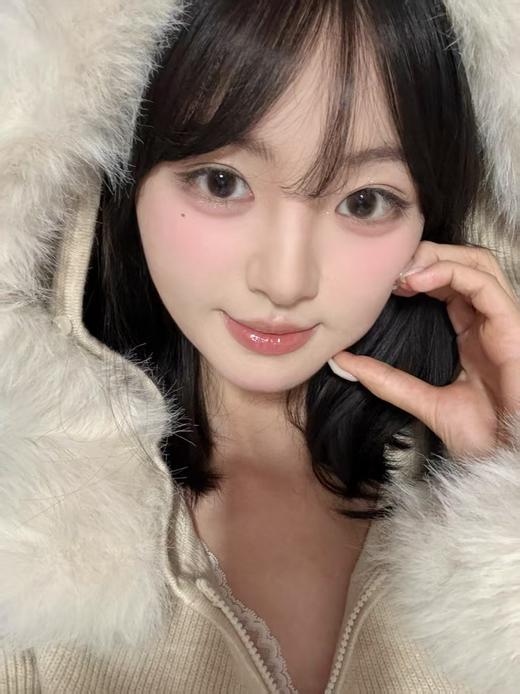 【月抛大直径】MIXMIXX-白茶清欢 棕-14.2mm【月抛 0-1000度 含525/575】 商品图2