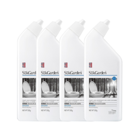 蔬果园 洁厕灵 洁厕剂 马桶清洁剂强力去污除味洁厕液 阳光松木 500g*4