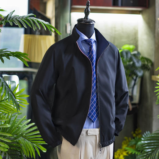 春秋款 Bomber男士休闲夹克上衣 两色可选 商品图2