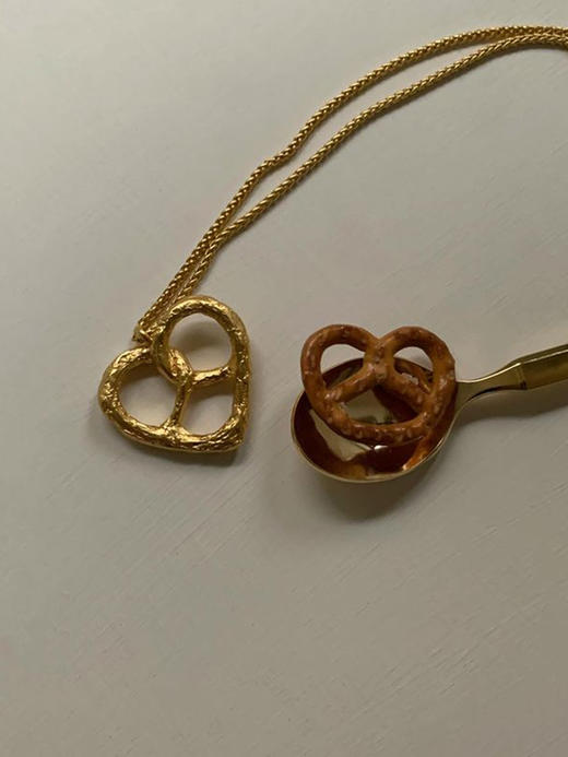 LS｜Pretzel Necklace 蝴蝶饼项链 [ 金 / 银 ] 【Celestial】 商品图8