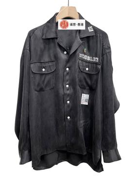 男款刺绣长袖衬衣019