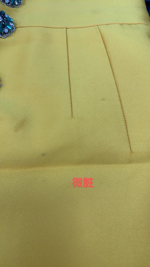 6941596302465  哥文花园COVEN GARDEN 真丝高腰钉珠A字短裙裙子 商品图4