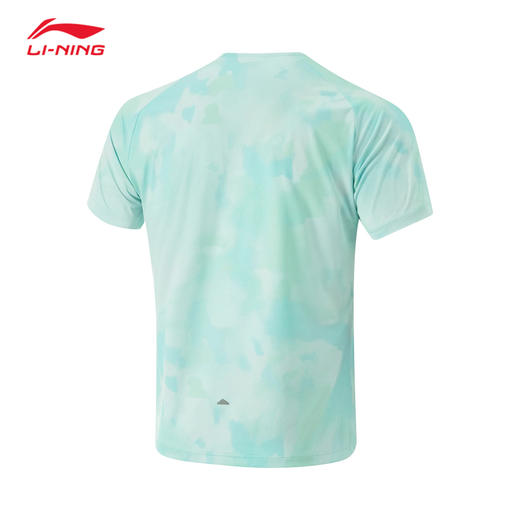李宁专业跑步系列男子速干凉爽短袖T恤ATSV091 商品图2
