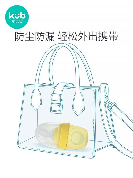 【微瑕】可优比婴儿米糊勺奶瓶硅胶挤压式婴儿喂养勺子喂食器宝宝辅食工具（收到无质量问题不退不换，介意者勿拍） 商品图4